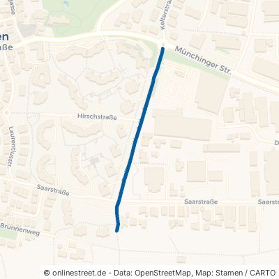 Freiherr-von-Varnbüler-Straße Hemmingen 