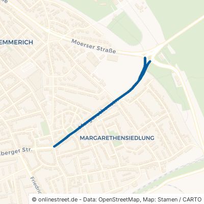Margarethenstraße Duisburg Hochemmerich 