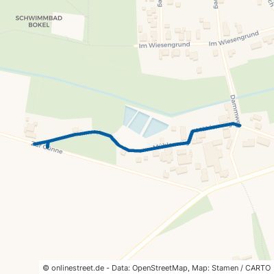Mühlenweg Sprakensehl Bokel 