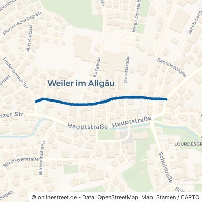 Fridolin-Holzer-Straße Weiler-Simmerberg Weiler 