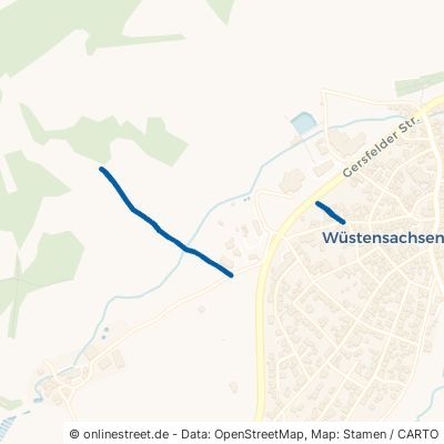 Kalkwiesenweg Ehrenberg Wüstensachsen 