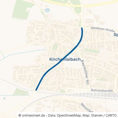 Creußener Straße Speichersdorf Kirchenlaibach 