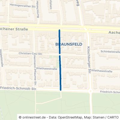 Braunstraße 50933 Köln Braunsfeld Lindenthal