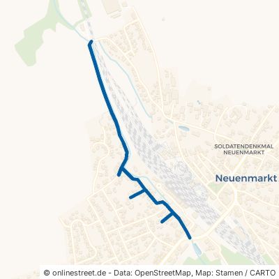 Schrenkweg Neuenmarkt Hegnabrunn 