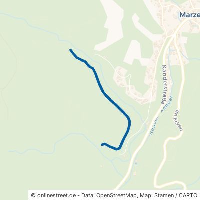 Retschenbachweg Malsburg-Marzell Marzell 