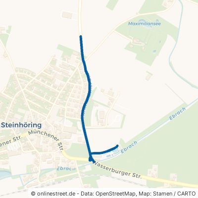 Hohenlindener Straße Steinhöring Hintsberg 