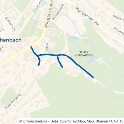 Dornstetter Weg Baiersbronn Klosterreichenbach 