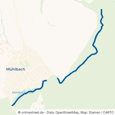 Schlettichweg Eppingen Mühlbach 
