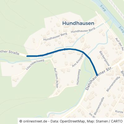 Hundhausener Straße Windeck Imhausen 