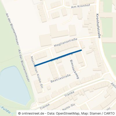 Simpliziusweg Fulda Innenstadt 