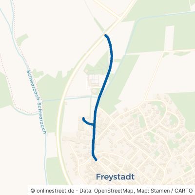 Allersberger Straße Freystadt Schöllnhof 