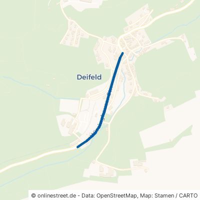 Wissinghauser Straße Medebach Deifeld 