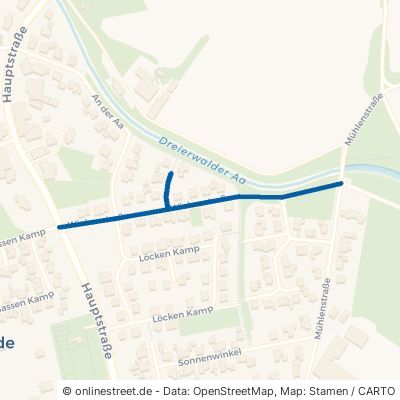 Wiekenstraße Hörstel Dreierwalde 