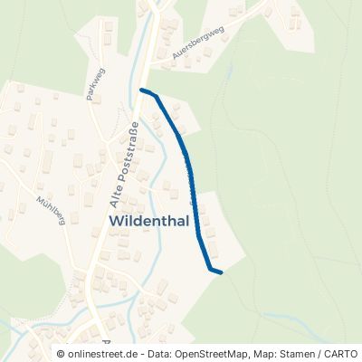 Drechslerweg Eibenstock Wildenthal 