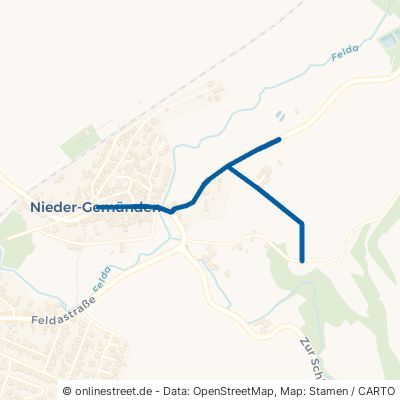 Alsfelder Straße Gemünden Nieder-Gemünden 