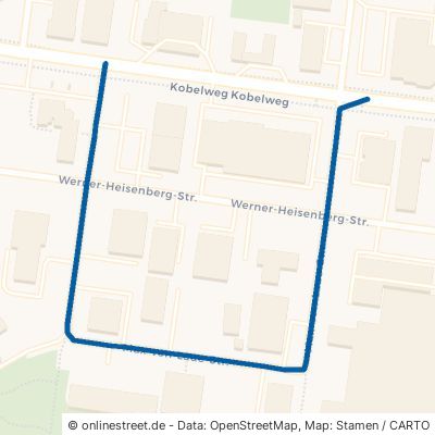 Max-von-Laue-Straße Augsburg Kriegshaber 