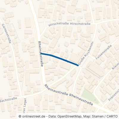 Lammstraße Rheinstetten Mörsch 