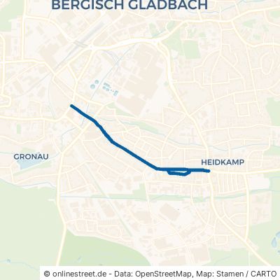 Richard-Zanders-Straße Bergisch Gladbach Heidkamp 