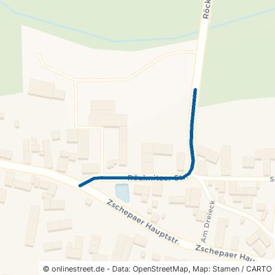 Röcknitzer Straße Lossatal Böhlitz 