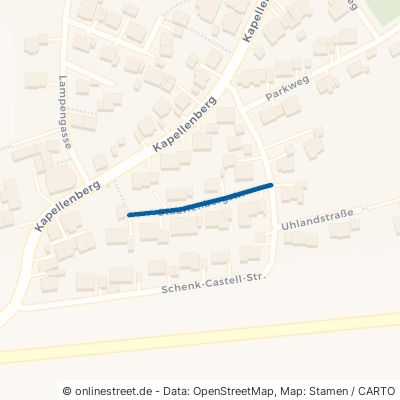 Stauffenbergstraße Oberdischingen 