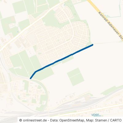 Leinefelder Weg Erfurt Krämpfervorstadt 