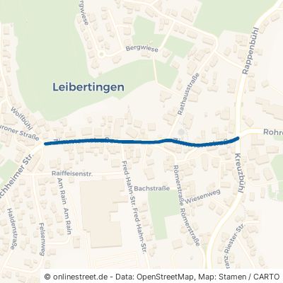 Zimmernstraße Leibertingen 