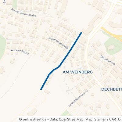 Lohackerstraße Regensburg Großprüfening-Dechbetten-Königswiesen 