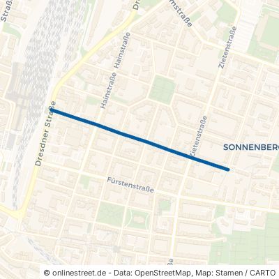 Gießerstraße Chemnitz Sonnenberg 