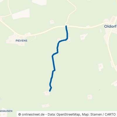 Busenackshörner Weg Wangerland 