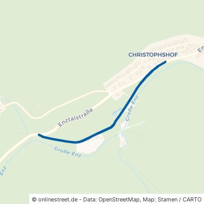 Kälbermühlenweg Bad Wildbad Christophshof 