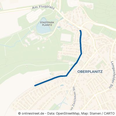 Ebersbrunner Straße Zwickau Oberplanitz 