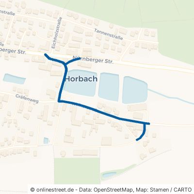 Weiherstraße Langenzenn Horbach 