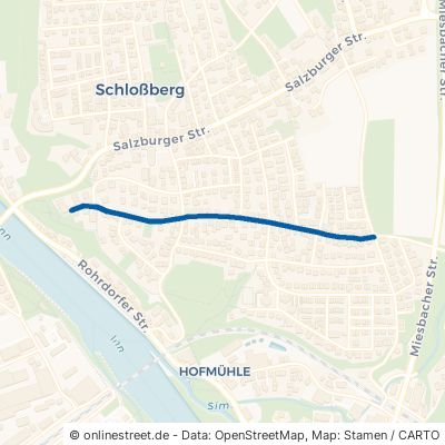 Salinweg Stephanskirchen Schloßberg 