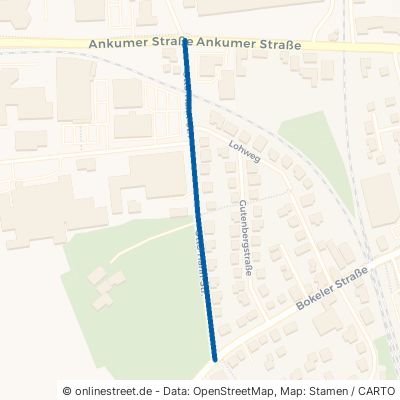 Otto-Hahn-Straße Samtgemeinde Bersenbrück 
