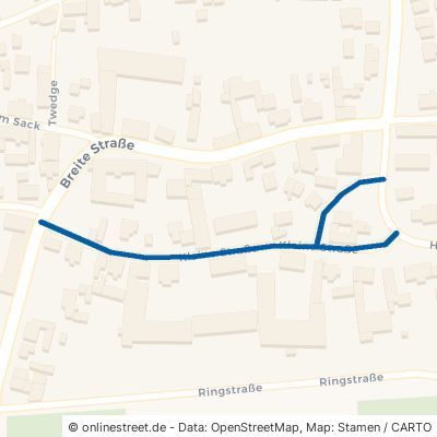 Kleine Straße Hohe Börde Bornstedt 