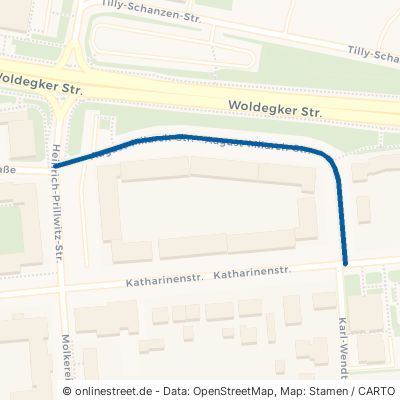 August-Milarch-Straße Neubrandenburg Katharinenviertel 