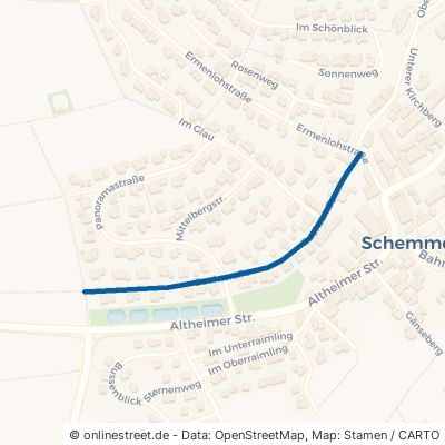 Bachstraße Schemmerhofen Schemmerberg 