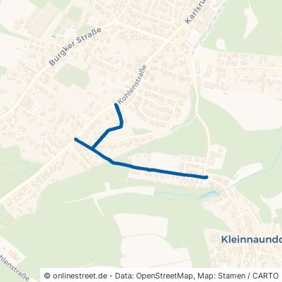 Meßweg Freital Kleinnaundorf Kleinnaundorf