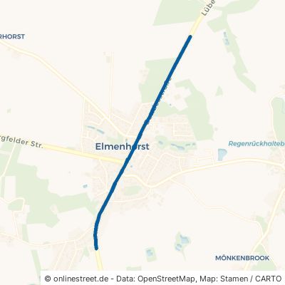 Bundesstraße Elmenhorst 