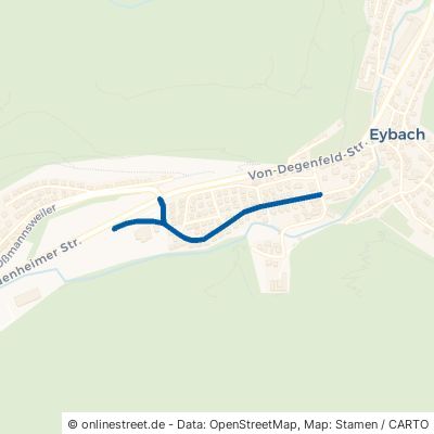 Wiesentalstraße Geislingen an der Steige Eybach 