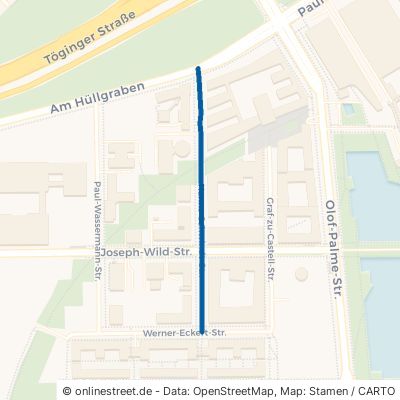 Hanns-Schwindt-Straße München Trudering-Riem 