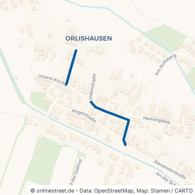 Chausseegasse Sömmerda Orlishausen 