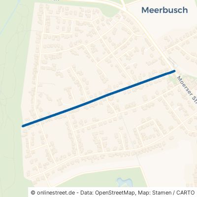 Hindenburgstraße Meerbusch Büderich 
