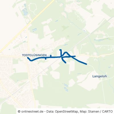Lohberger Straße Tostedt Todtglüsingen 