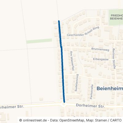 Melbacher Straße Reichelsheim Beienheim 
