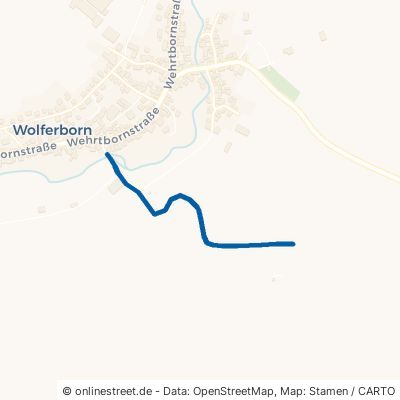 Der Holzbergweg Büdingen Wolferborn 