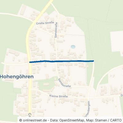 Alte Bergstraße Schönhausen Hohengöhren 