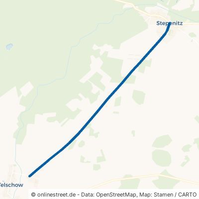 Telschower Weg Marienfließ Stepenitz 