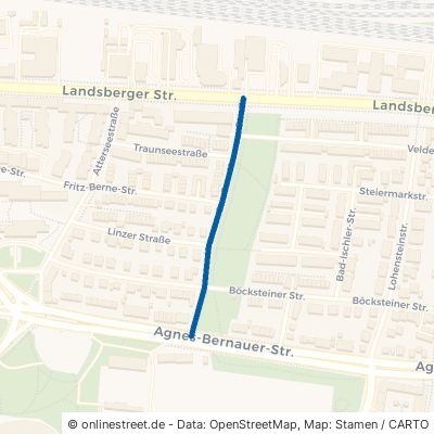 Kremser Straße München Pasing-Obermenzing 