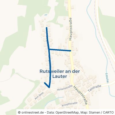 Bergstraße Rutsweiler an der Lauter 